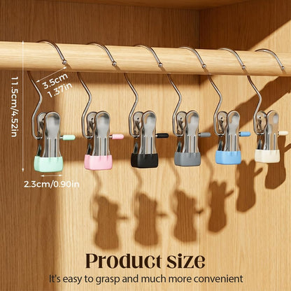 Stainless Steel Boot Hangers Clips Boot Hangers for Closet