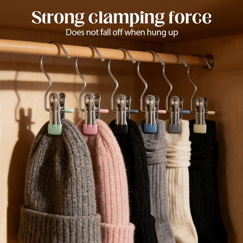 Stainless Steel Boot Hangers Clips Boot Hangers for Closet