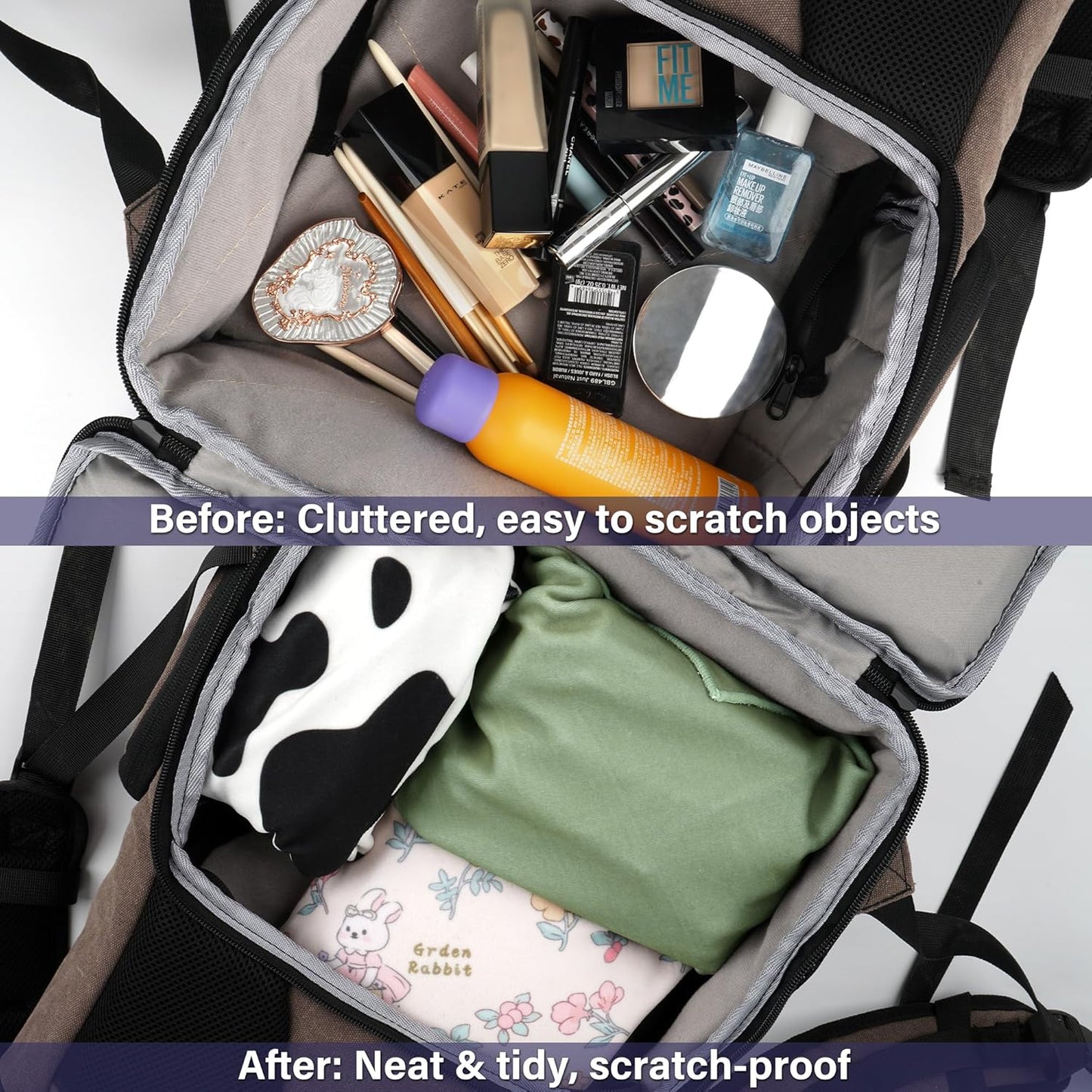 Self-Adhesive Magic Cloth Makeup Bag