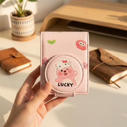 Kawaii Mini Lipstick Case With Mirror