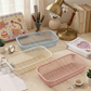 Pastel Metal Desk Organizer Tray