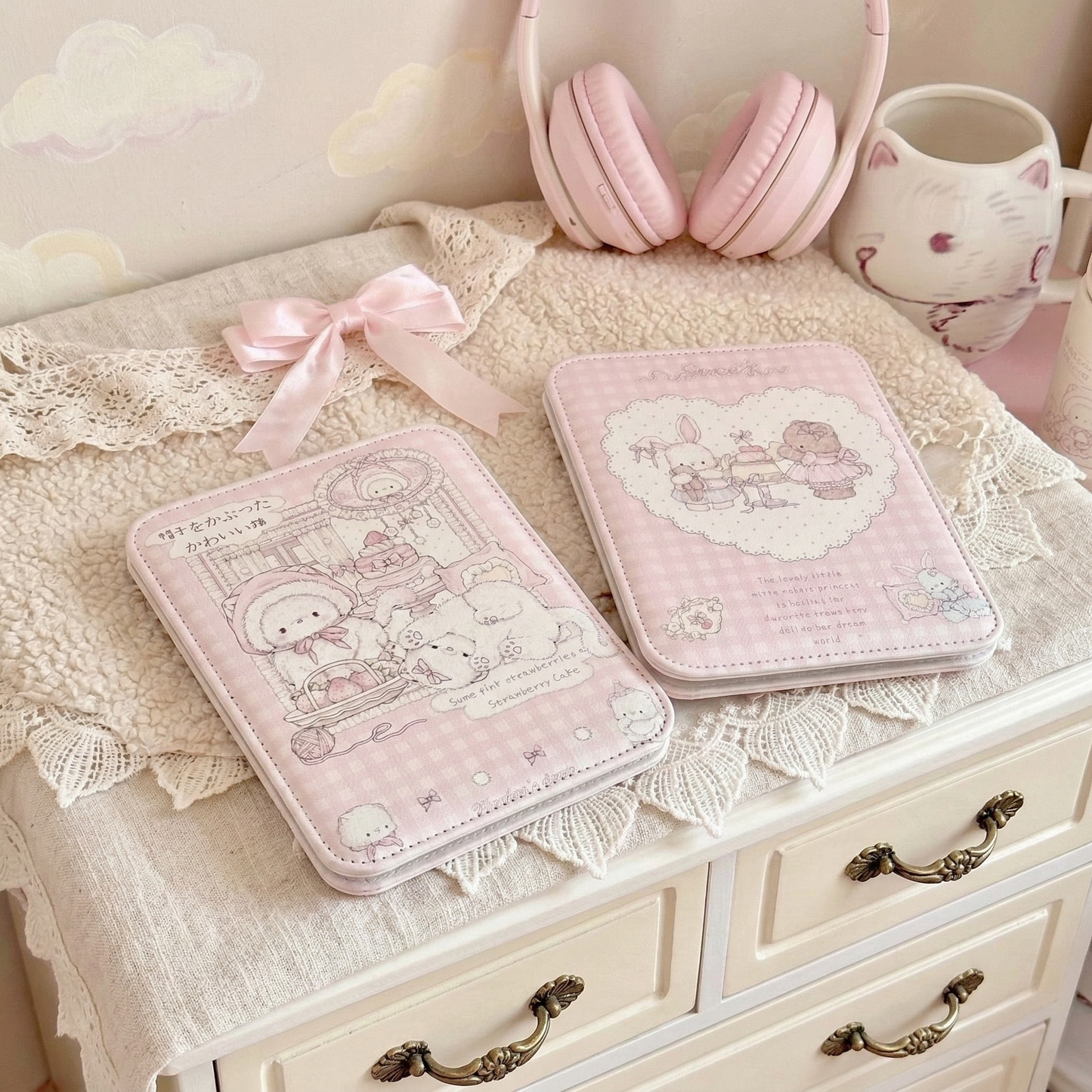 Kawaii Folding Mirror