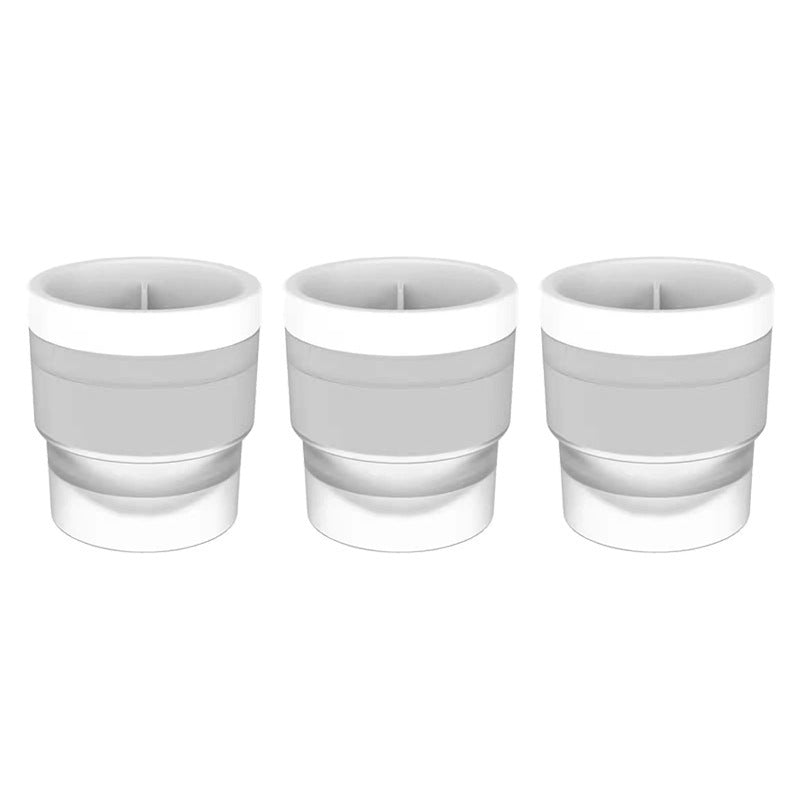 🤍 3 Units - Pure White (Single Boxed)